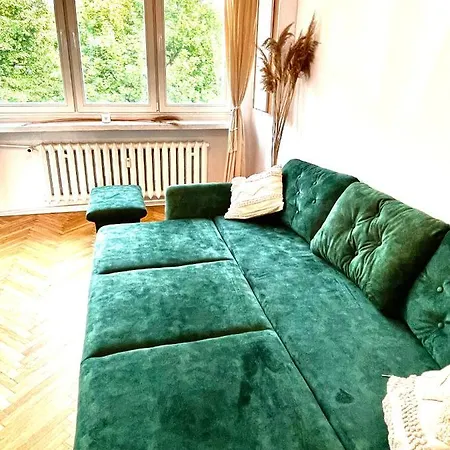 Luxurious Boho Style Apartm. *home Office* +desk Apartment Katowice