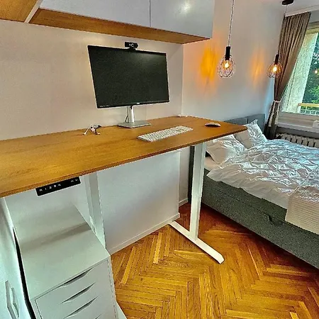 Luxurious Boho Style Apartm. *home Office* +desk * Katowice