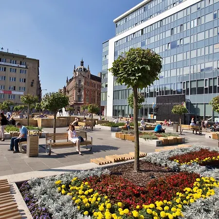 Apartment Luxurious Boho Style Apartm. *home Office* +desk Kattowitz