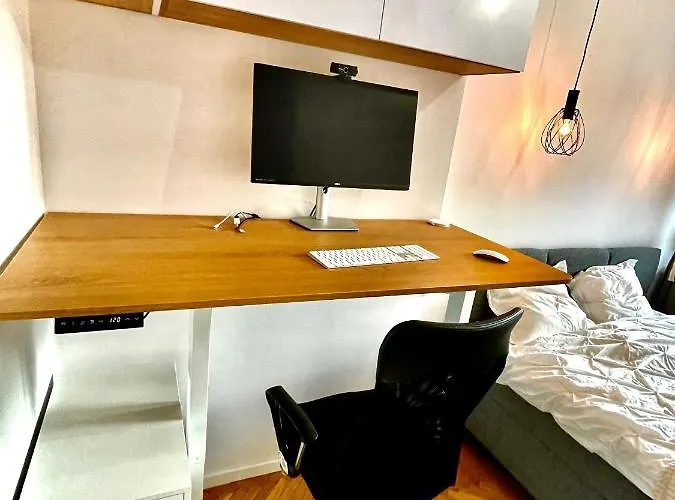 شقة Luxurious Boho Style Apartm. *home Office* +desk *